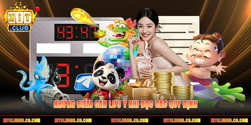 Những điểm cần lưu ý khi đọc các quy định